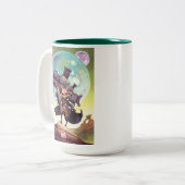 Guardians of the Galaxy | Rocket Armed & Ready Two-Tone Coffee Mug (Front Left)