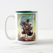 Guardians of the Galaxy | Rocket Armed & Ready Two-Tone Coffee Mug (Left)