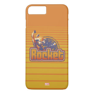 Guardians of the Galaxy   Rocket Character Badge iPhone 8 Plus/7 Plus Case