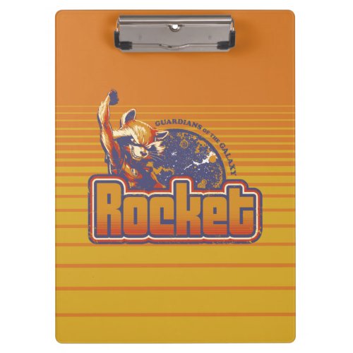 Guardians of the Galaxy  Rocket Character Badge Clipboard