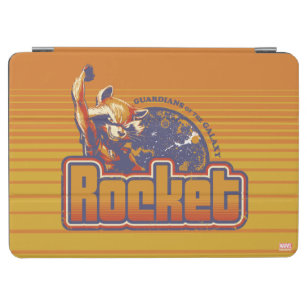 Guardians of the Galaxy   Rocket Character Badge iPad Air Cover