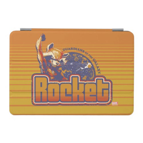 Guardians of the Galaxy  Rocket Character Badge iPad Mini Cover
