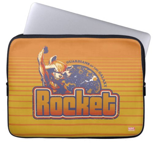 Guardians of the Galaxy  Rocket Character Badge Laptop Sleeve