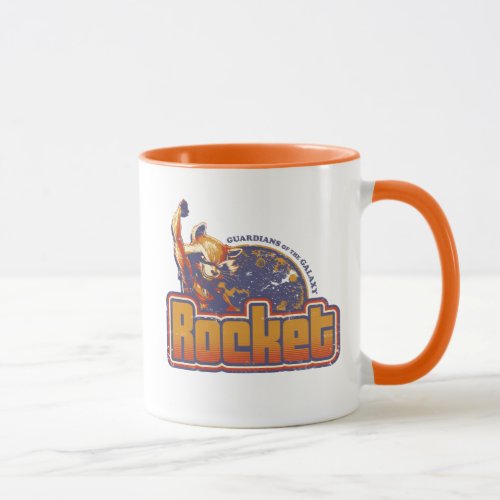 Guardians of the Galaxy  Rocket Character Badge Mug