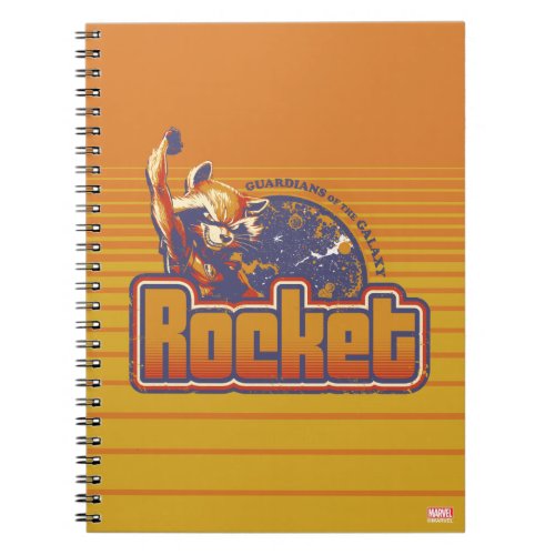 Guardians of the Galaxy  Rocket Character Badge Notebook