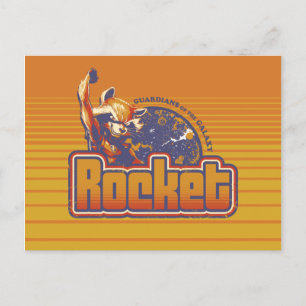 Guardians of the Galaxy   Rocket Character Badge Postcard