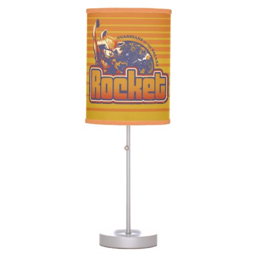 Guardians of the Galaxy  Rocket Character Badge Table Lamp