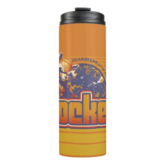 Guardians of the Galaxy | Rocket Character Badge Thermal Tumbler (Front)