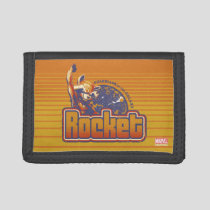 Guardians of the Galaxy | Rocket Character Badge Tri-fold Wallet