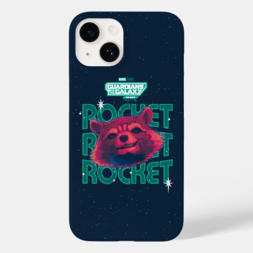 Guardians of the Galaxy Rocket Face Graphic Case_Mate iPhone 14 Case