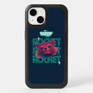 Guardians of the Galaxy Rocket Face Graphic OtterBox iPhone 14 Case