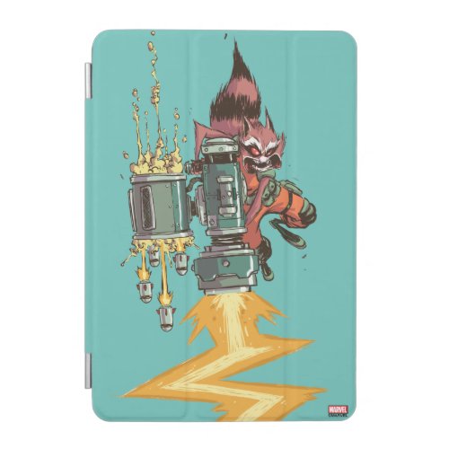 Guardians of the Galaxy  Rocket Full Blast iPad Mini Cover