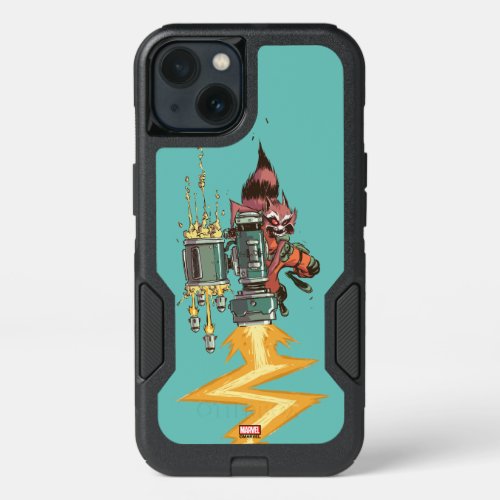 Guardians of the Galaxy  Rocket Full Blast iPhone 13 Case