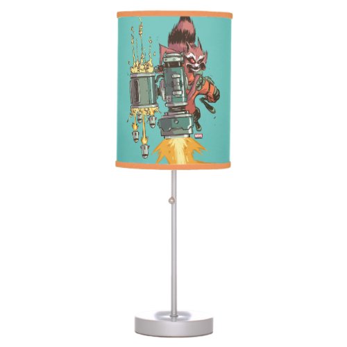 Guardians of the Galaxy  Rocket Full Blast Table Lamp