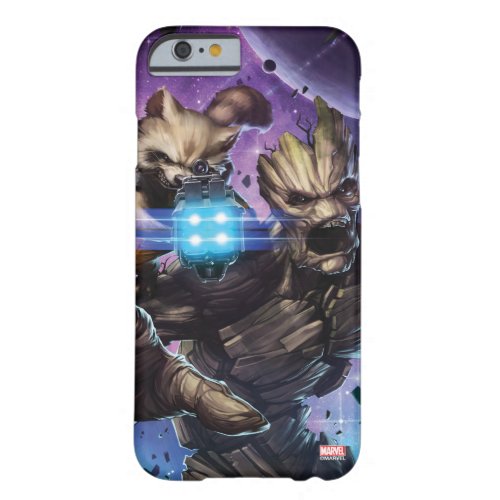 Guardians of the Galaxy  Rocket  Groot Attack Barely There iPhone 6 Case