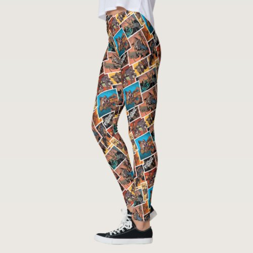 Guardians of the Galaxy  Rocket  Groot Collage Leggings