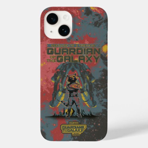 Guardians of the Galaxy Rocket Guardian Quote Case_Mate iPhone 14 Case