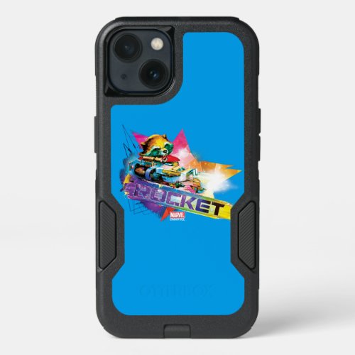 Guardians of the Galaxy  Rocket Neon Graphic iPhone 13 Case