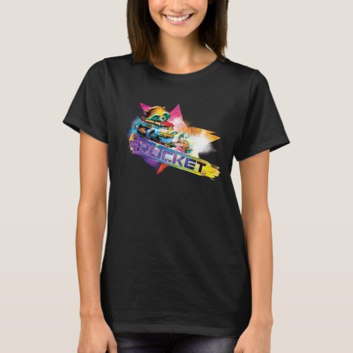 Guardians of the Galaxy  Rocket Neon Graphic T_Shirt