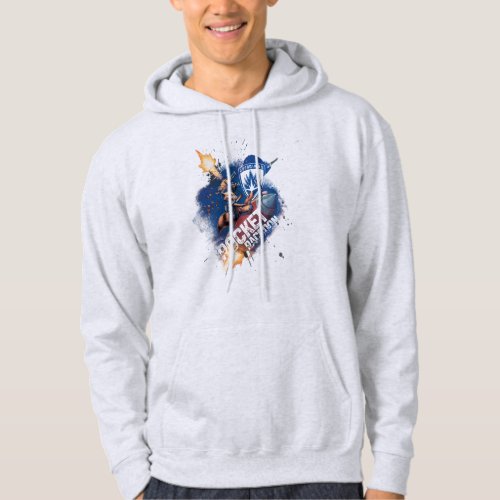 Guardians of the Galaxy  Rocket Riding Missile Hoodie