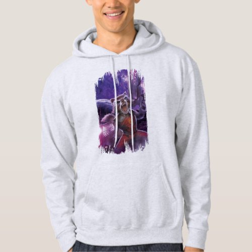 Guardians of the Galaxy  Rocket With Guns Hoodie