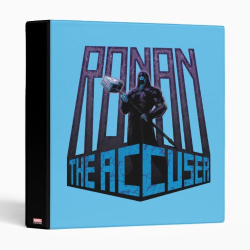 Guardians of the Galaxy  Ronan The Accuser 3 Ring Binder