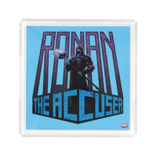 Guardians of the Galaxy  Ronan The Accuser Acrylic Tray