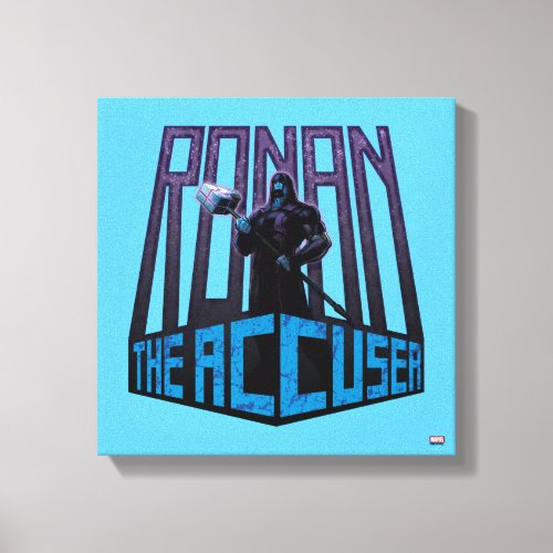 Guardians of the Galaxy  Ronan The Accuser Canvas Print