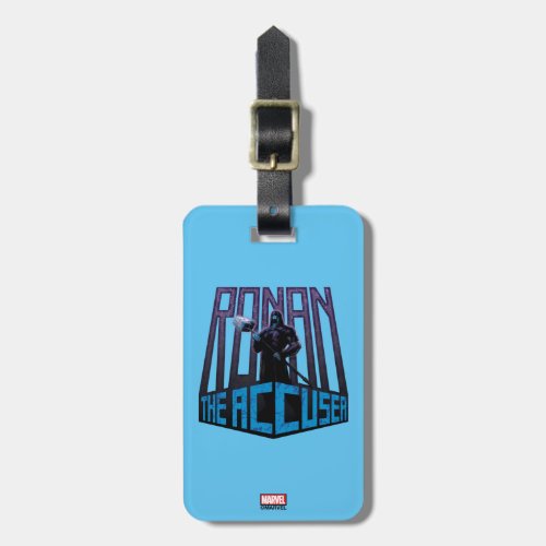 Guardians of the Galaxy  Ronan The Accuser Luggage Tag