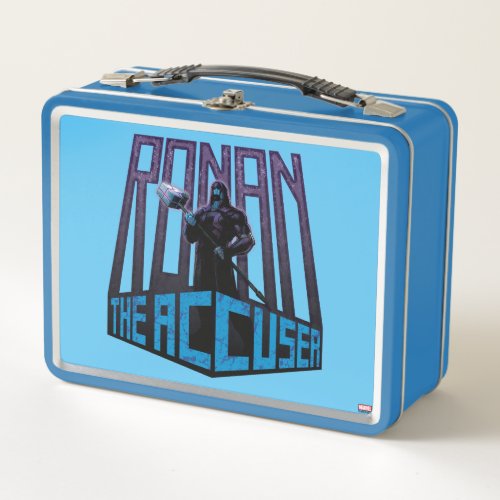 Guardians of the Galaxy  Ronan The Accuser Metal Lunch Box
