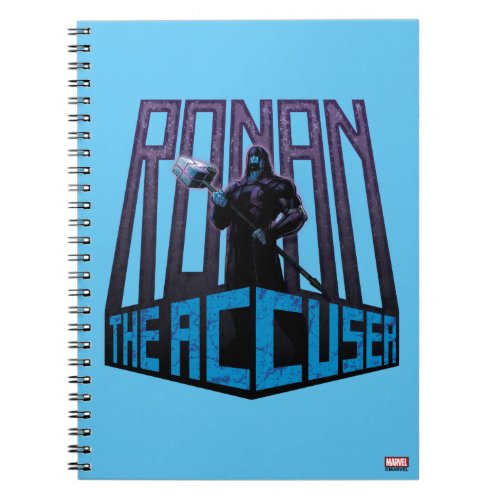 Guardians of the Galaxy  Ronan The Accuser Notebook