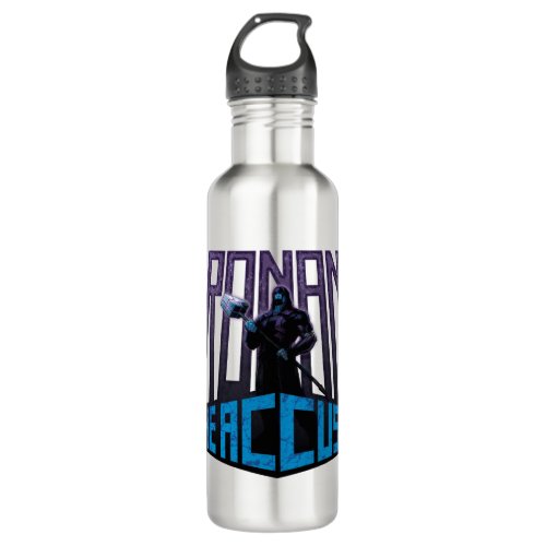 Guardians of the Galaxy  Ronan The Accuser Stainless Steel Water Bottle