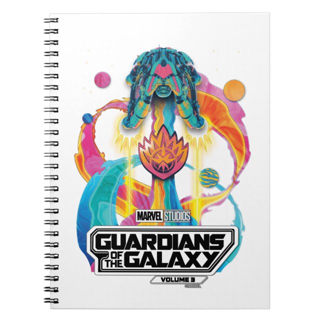 Guardians of the Galaxy Ship Blastoff Graphic Notebook (Front)