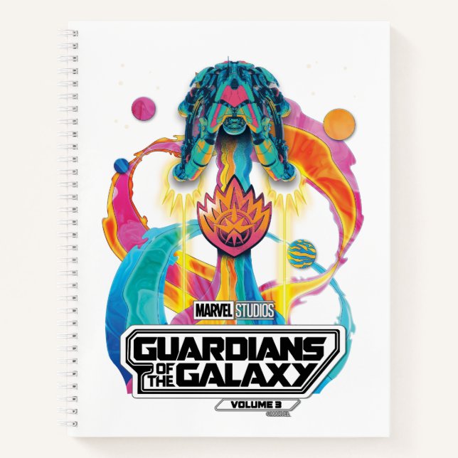 Guardians of the Galaxy Ship Blastoff Graphic Notebook (Front)