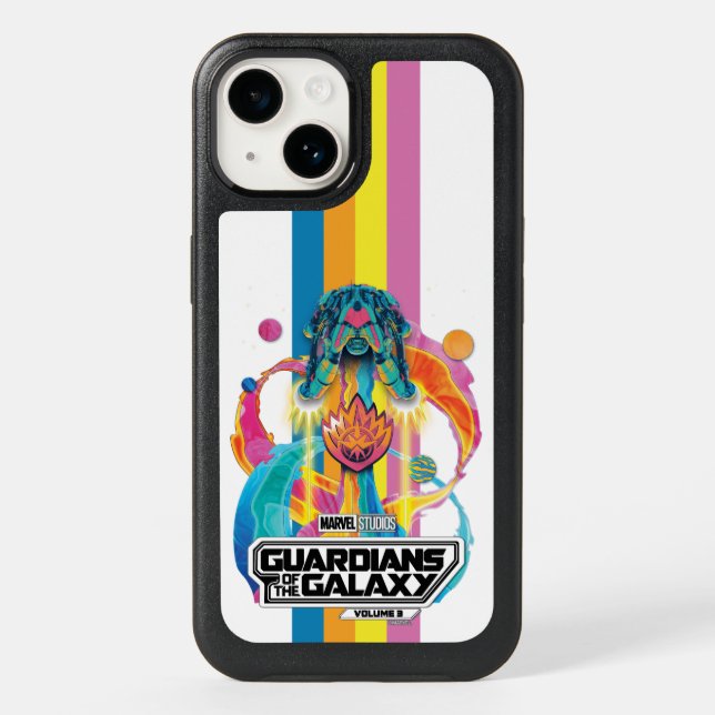 Guardians of the Galaxy Ship Blastoff Graphic Otterbox iPhone Case (Back)
