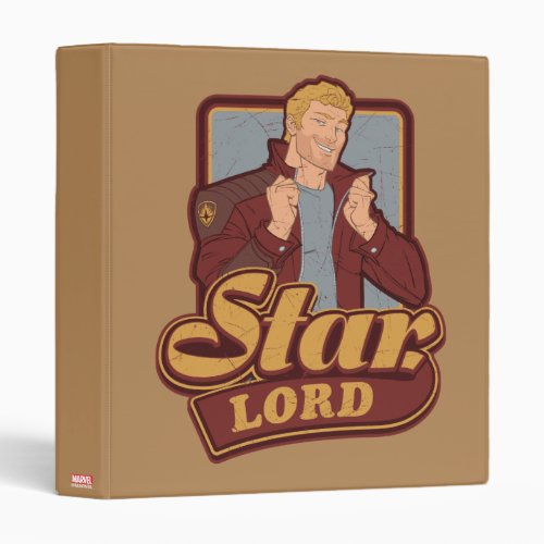 Guardians of the Galaxy  Star_Lord Cartoon Icon Binder