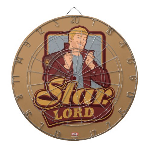 Guardians of the Galaxy  Star_Lord Cartoon Icon Dart Board