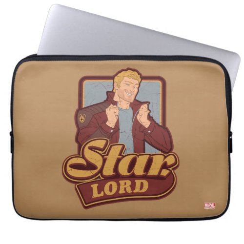 Guardians of the Galaxy  Star_Lord Cartoon Icon Laptop Sleeve