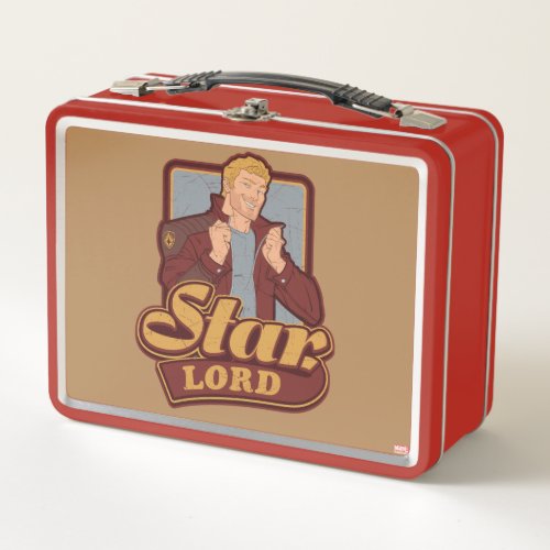 Guardians of the Galaxy  Star_Lord Cartoon Icon Metal Lunch Box
