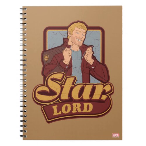 Guardians of the Galaxy  Star_Lord Cartoon Icon Notebook