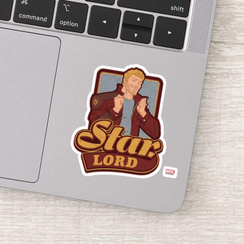 Guardians of the Galaxy  Star_Lord Cartoon Icon Sticker