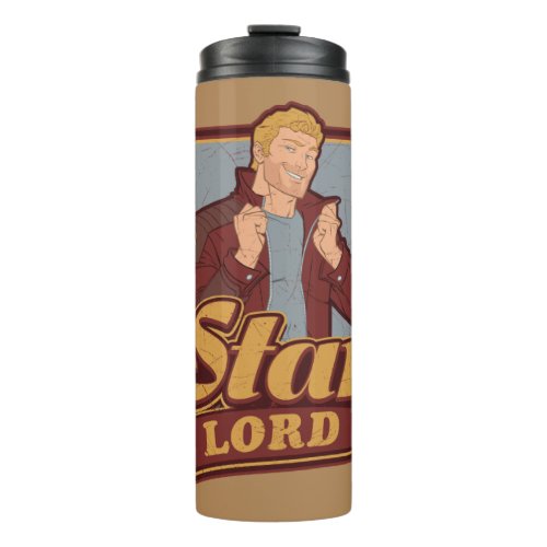 Guardians of the Galaxy  Star_Lord Cartoon Icon Thermal Tumbler