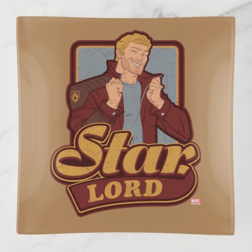 Guardians of the Galaxy  Star_Lord Cartoon Icon Trinket Tray
