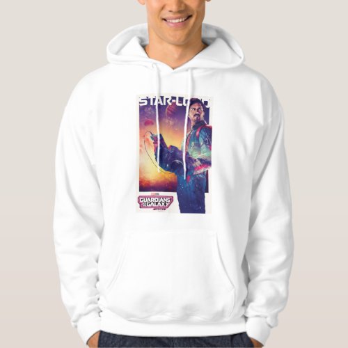 Guardians of the Galaxy Star_Lord Character Poster Hoodie