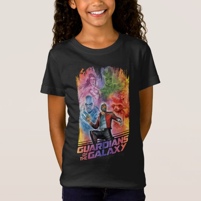 Guardians of the Galaxy | Star-Lord & Crew T-Shirt (Front)