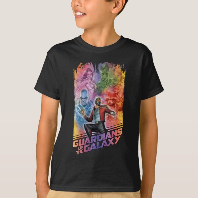 Guardians of the Galaxy | Star-Lord & Crew T-Shirt (Front)