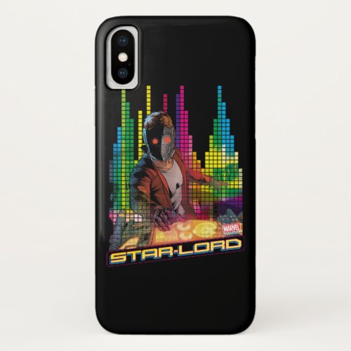 Guardians of the Galaxy  Star_Lord DJ iPhone X Case