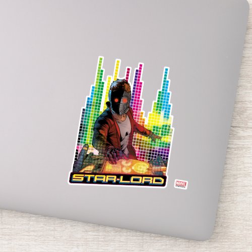 Guardians of the Galaxy  Star_Lord DJ Sticker