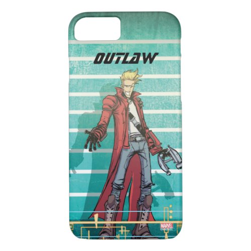 Guardians of the Galaxy  Star_Lord Mugshot iPhone 87 Case