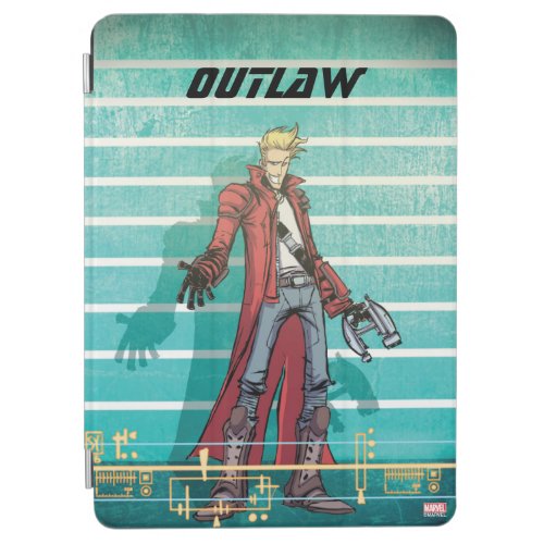 Guardians of the Galaxy  Star_Lord Mugshot iPad Air Cover